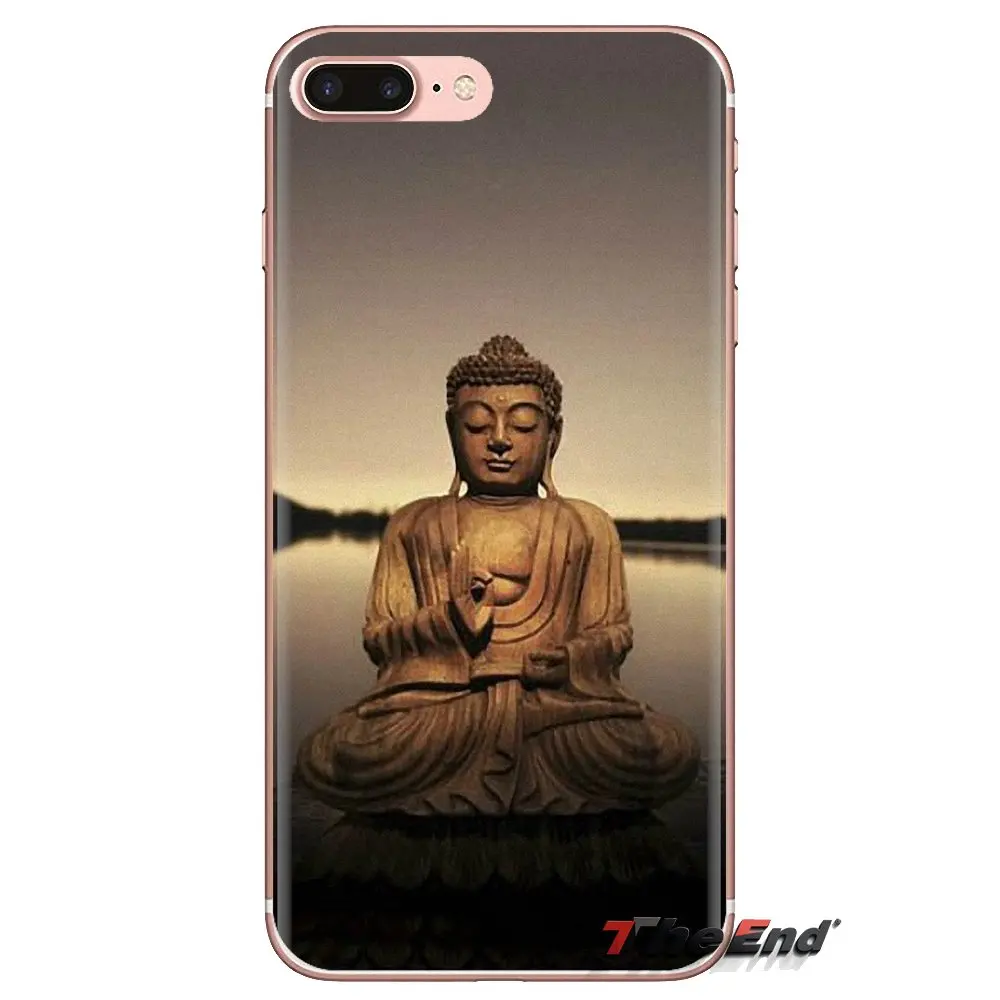 For Samsung Galaxy S3 S4 S5 Mini S6 S7 Edge S8 S9 S10 Plus Note 3 4 5 8 9 Soft Shell Case colorful Galactic Gautama Buddha India |