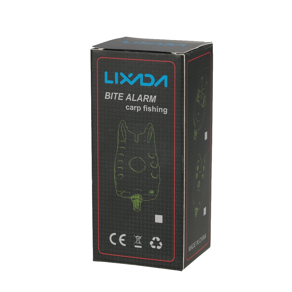 Lixada 6 светодиодов рыболовная сигнализация рыболовный индикатор Регулируемый тон