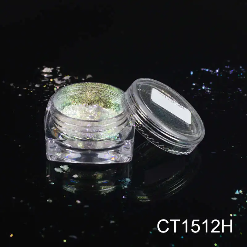 CT1512H ZKO 0,2 г сверкающие Необычные Блестки для ногтей, Типсы, украшения, цветной хамелеон, дизайн ногтей, красота, пудра для ногтей - Цвет: CT1512H