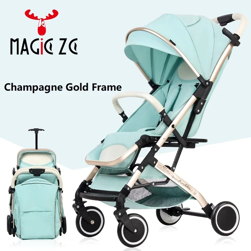 Детская коляска 2 в 1 poussette kinderwagen детская Ультралегкая складная может сидеть