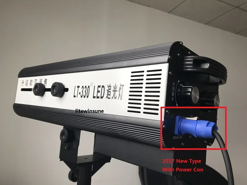 Litewinsune 330 Вт светодиодный следящий гобо точечный фокус профиль театральное украшение вместо 2500 Вт гологенное освещение