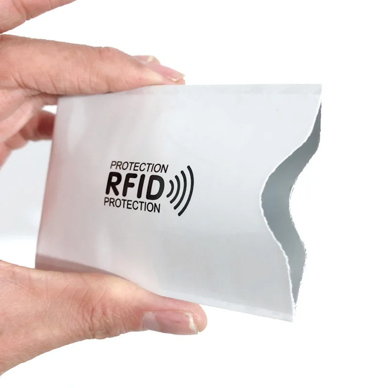 YOJESSY Анти Rfid кошелек Блокировка ридер Блокировка банк держатель карты Id Чехол для банковских карт Защита металлический держатель для кредитных карт Алюминий