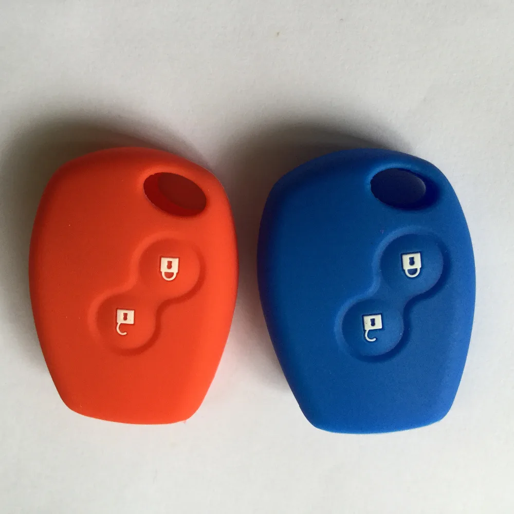 Силиконовые ключи Дистанционного Управление FOB чехол для Renault CLIO модус KANGOO TWINGO 2
