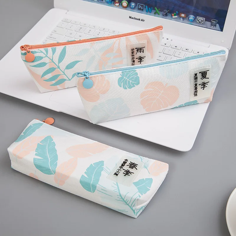Простой корейский чехол-карандаш для растений милый креативный тканевый пенал