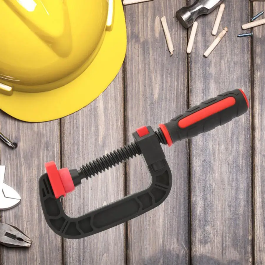 Сверхмощный G-type зажим 2in3in DIY деревообрабатывающий крепежный зажим c-зажим Столярный зажим фиксированное устройство противоскользящая ручка резьбовой стержень