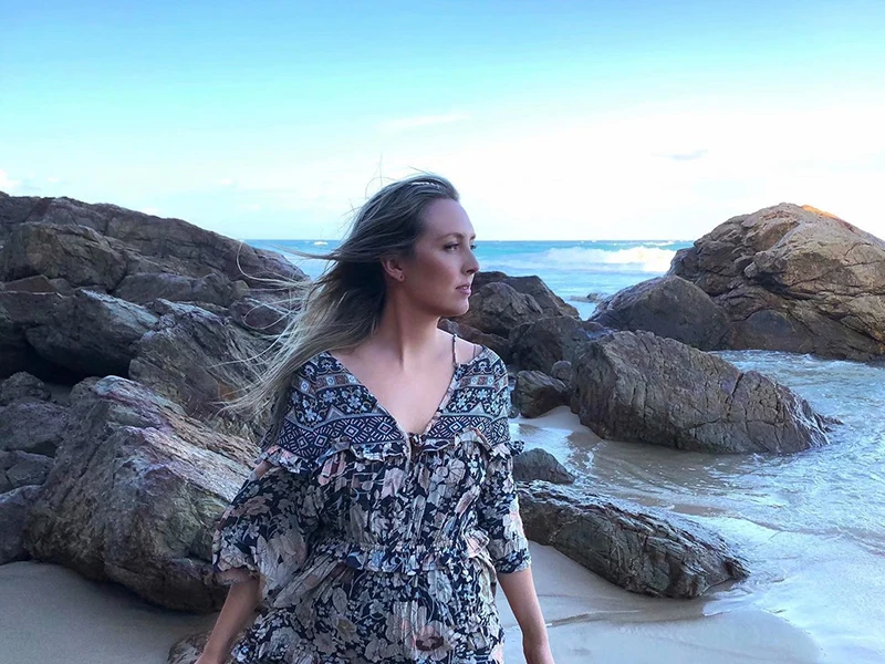 Everkaki Boho Gypsy мини-платье для женщин с оборками и круглым вырезом, с длинным рукавом, богемное женское платье, лето-осень