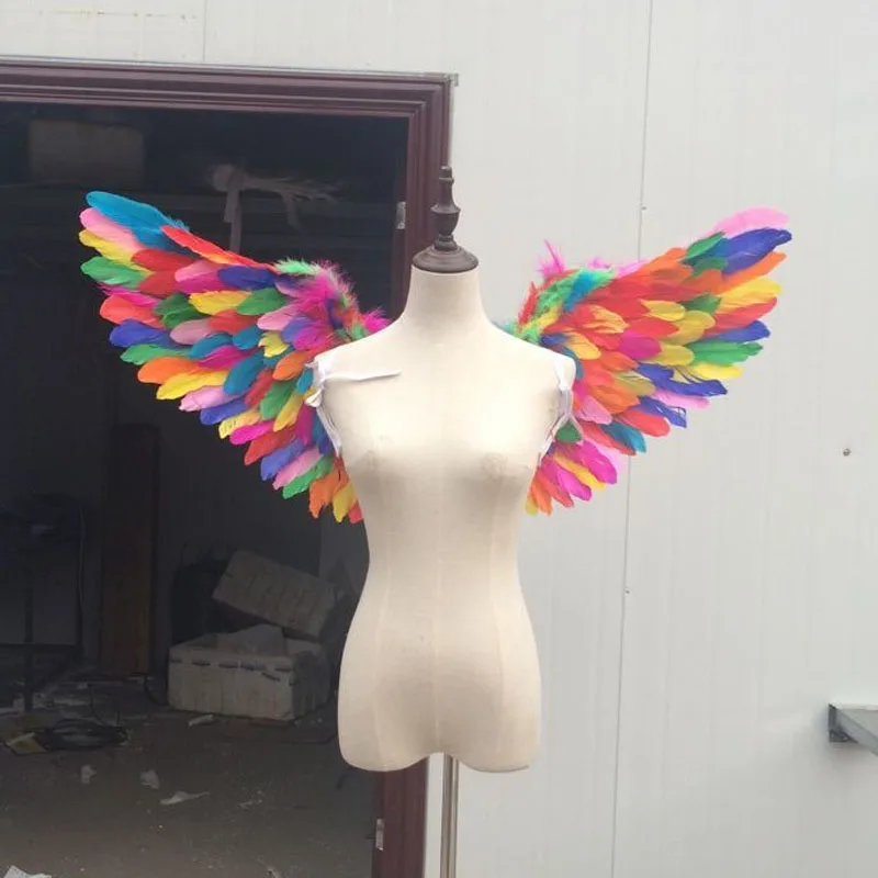 Крылья реквизит перья Ангела Подиум шоу Праздничный Ангел крылья Окно нижнее