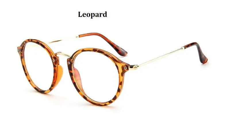 Leopard Брендовые женские очки, оправа для очков, мужские очки, оправа для очков, очки для близорукости, оправы для очков, женские очки оправы оптика - Цвет оправы: Leopard