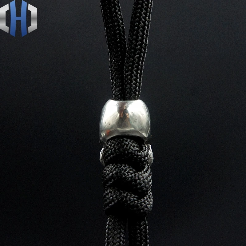 Сигары Череп фонарик Зонт EDC Cordon ручка ручной работы DIY Подвески|Уличные