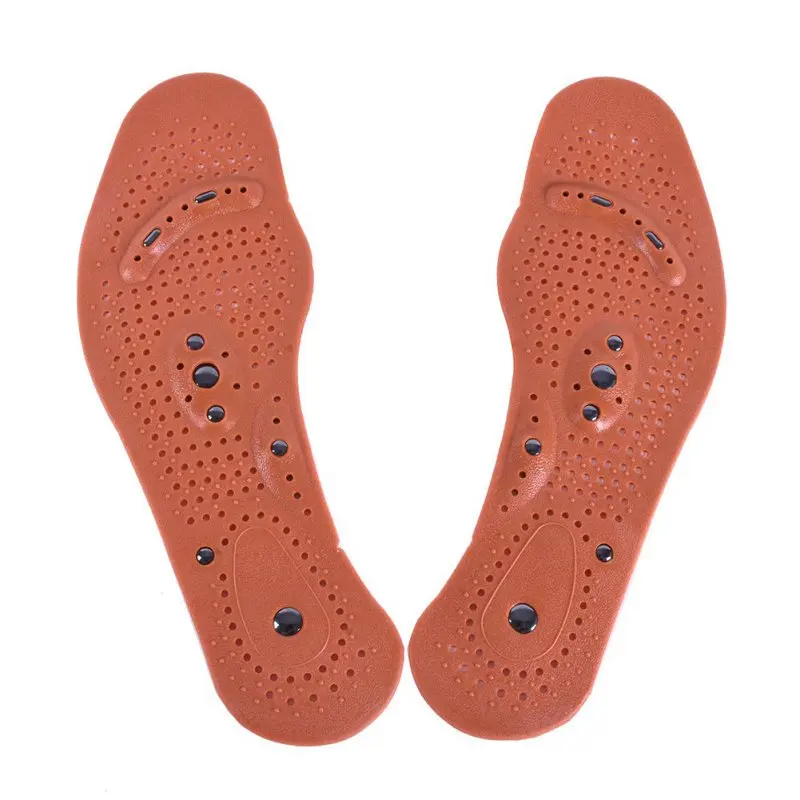 1 пара магнитотерапевтических магнитных массажных стелек для ног мужчин и женщин