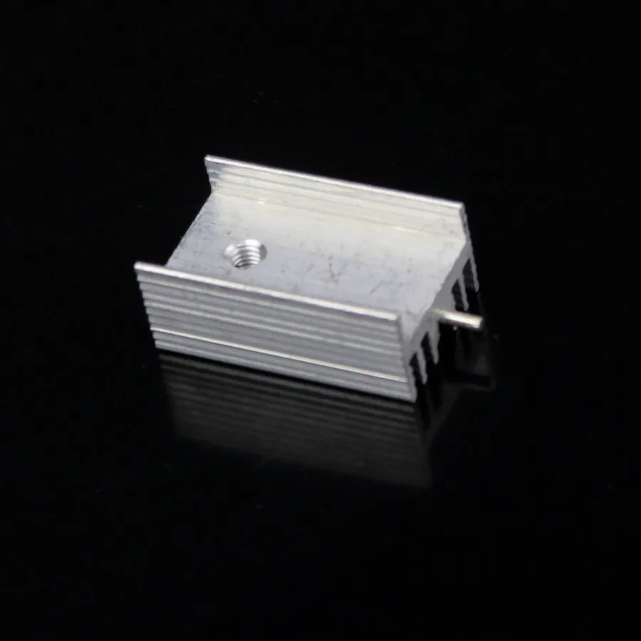 1000 шт алюминиевый К 220 радиатор к теплоотвод триодный транзистор TO220 охладитель