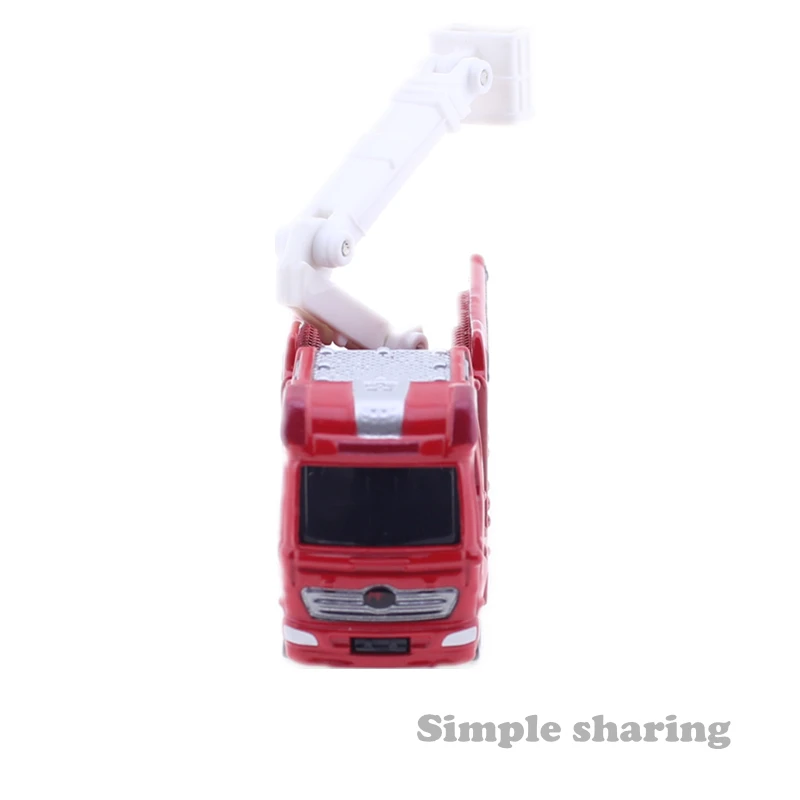 Takara Tomy Tomica No.119 Morita многоцелевой противопожарный автомобиль белая воздушная