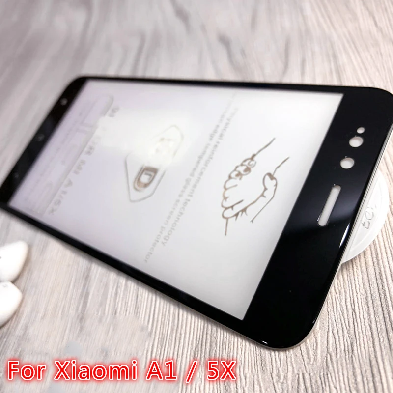 JGKK 5D закругленная кромка с полным покрытием закаленное стекло для Xiaomi Mi A1 5X