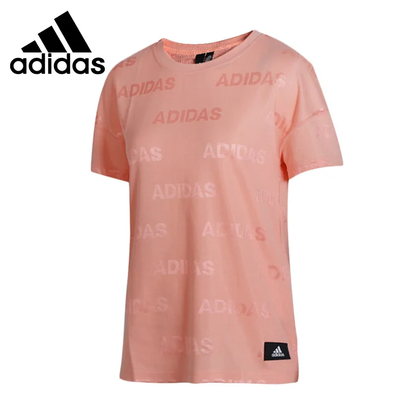 Оригинальная женская футболка с коротким рукавом Adidas GFX трикотажная спортивная