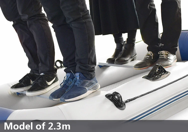 Надувная лодка для рыбалки на солнечной энергии резиновая подошва