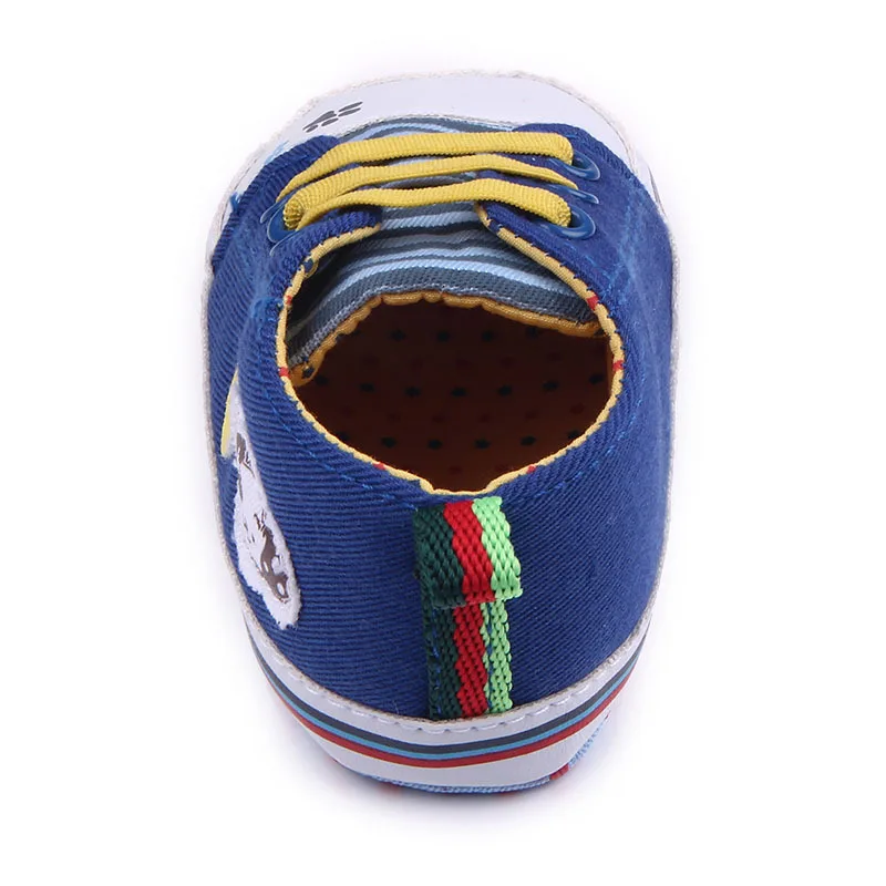 Весна и осень Новый новорожденных Холст малыш Обувь мягкая подошва для первых