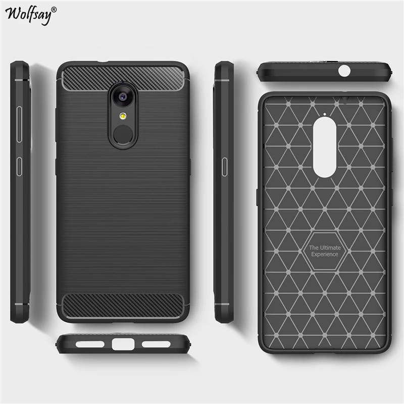 Wolfsay чехол для телефона Lenovo K8 силиконовый Fundas Vibe 5 2 &quot Shell | Мобильные телефоны и