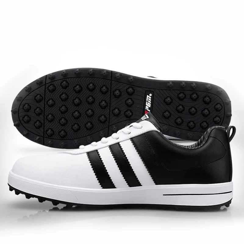 Обувь для гольфа Для мужчин Водонепроницаемый спортивные кроссовки дышащая