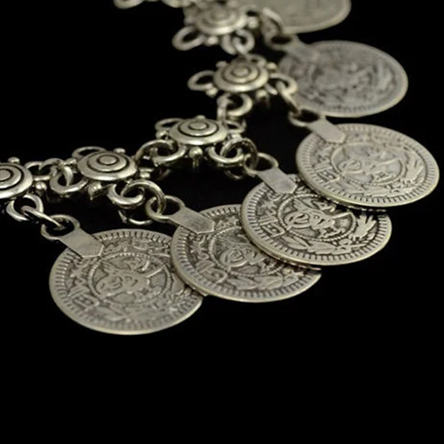 Винтажный женский браслет с кисточками для монет браслет-цепочка на щиколотку