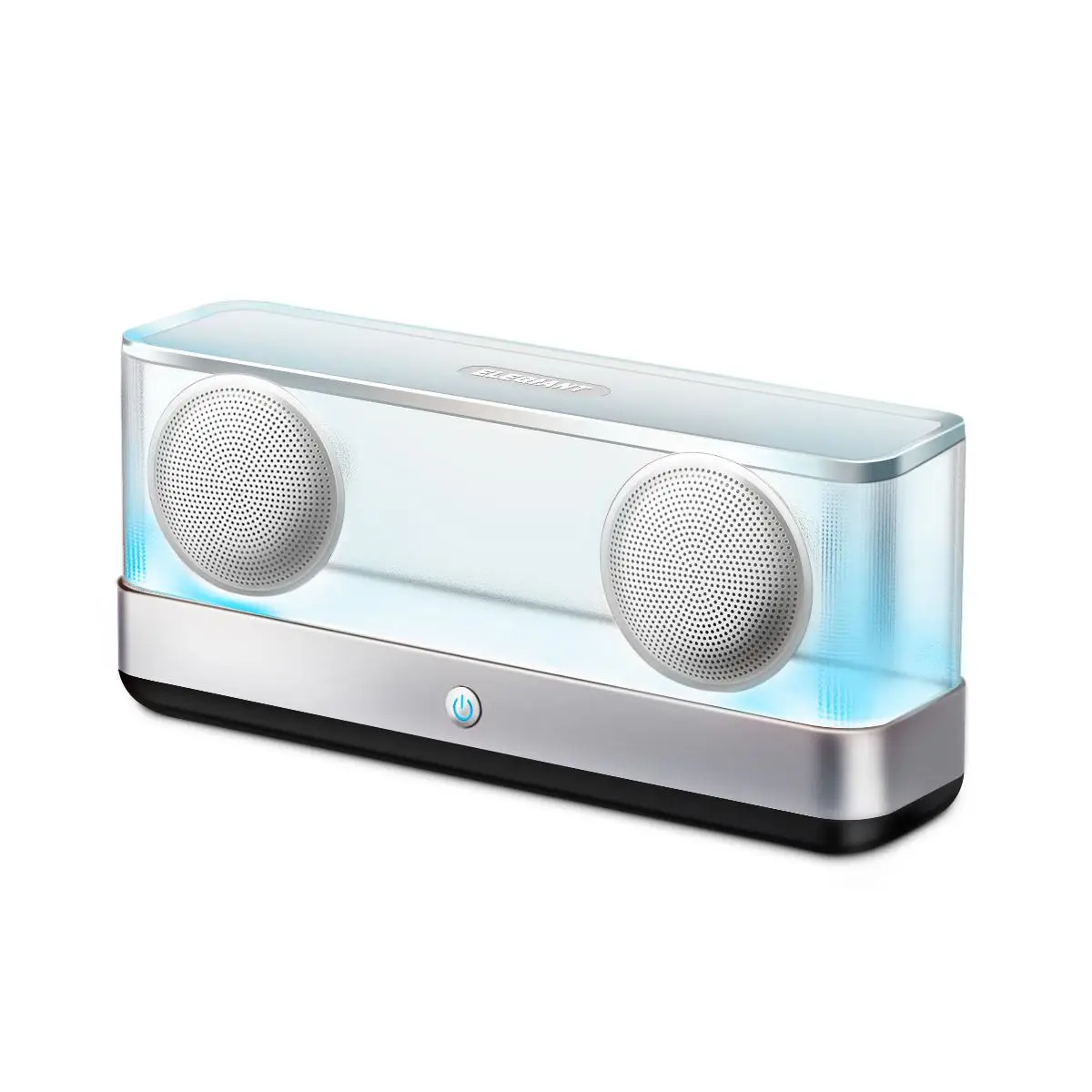 ELEGIANT I30 беспроводной bluetooth динамик s 2600 мАч 20 Вт большой мощности Tranparent прозрачный сабвуфер музыкальный динамик