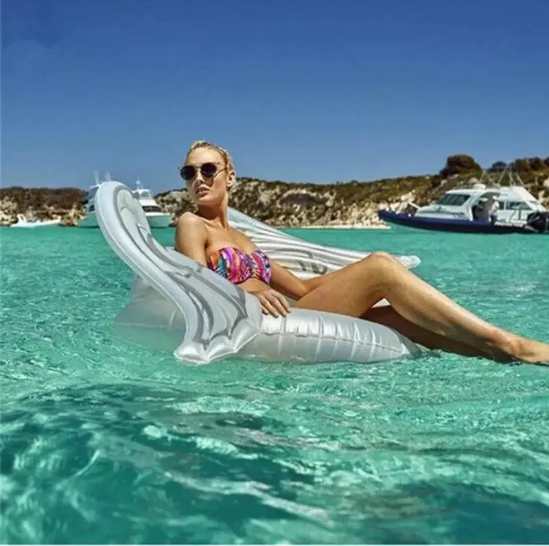 Новинка 2018 плавающее кольцо с крыльями ангела Надувное для бассейна летнее