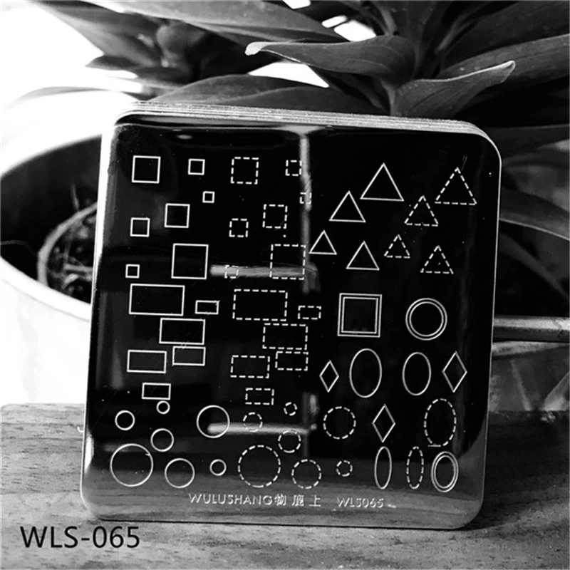 Новые пластины для штамповки ногтей WLS созвездия карты китайские персонажи цветок бабочка шаблон для дизайна ногтей штамп пластина шаблон изображения