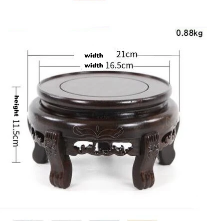 Деревянная подставка для цветов с высоким основанием ног цветочный горшок