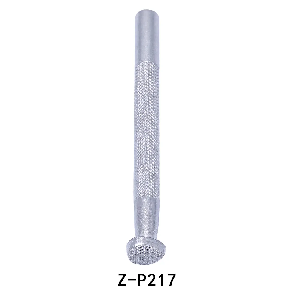 Z-P217 LMDZ металлическое кожаное рабочее седло, инструменты для изготовления резьбы по коже, штампы для кожаного ремесла, штамповка, инструмент для печати из твердого металла - Цвет: Z-P217
