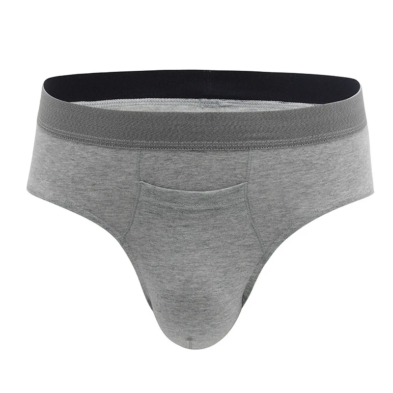 Нижнее белье мужское дышащие хлопковые трусы с u образной выпуклой сумкой| |