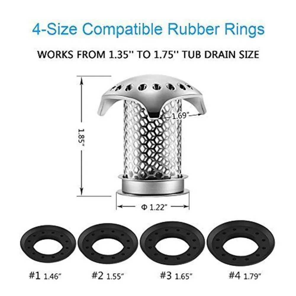 Нержавеющая сталь шерстяной фильтр тяжелых корзина сетка фильтра раковины