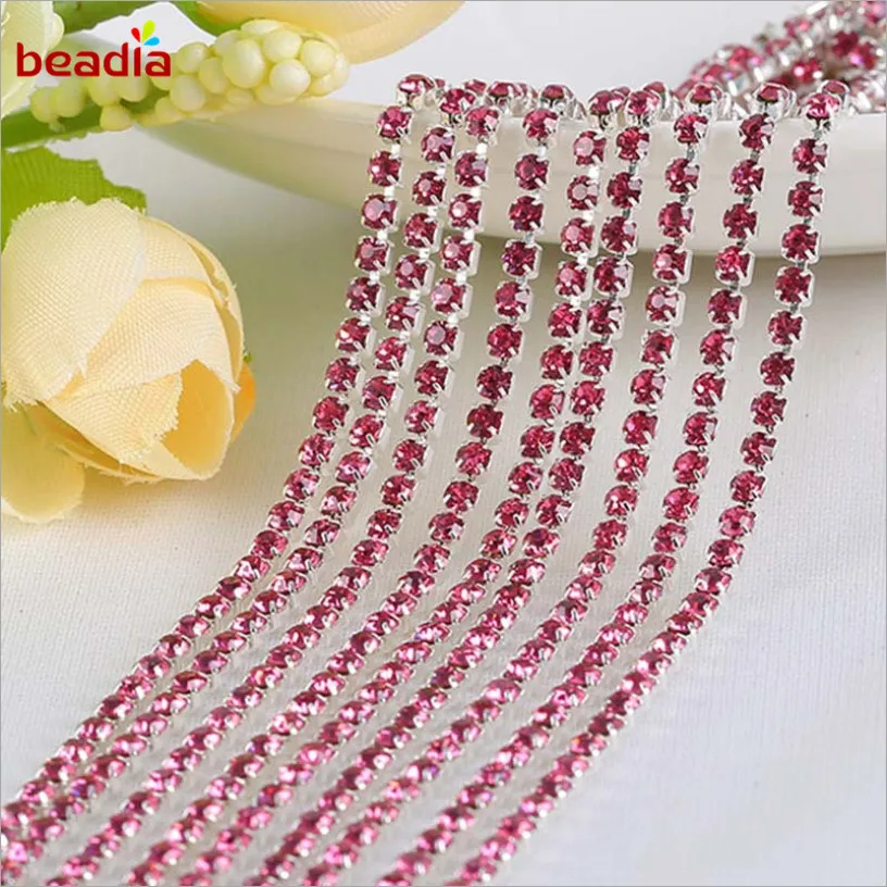 Горячая Распродажа яркая цепочка повышенной плотности 2/2 5/2 8/3 мм для декора