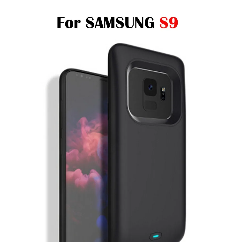 Для samsung galaxy s9 plus чехол для зарядного устройства аккумулятора 4700 мАч/5200 мАч