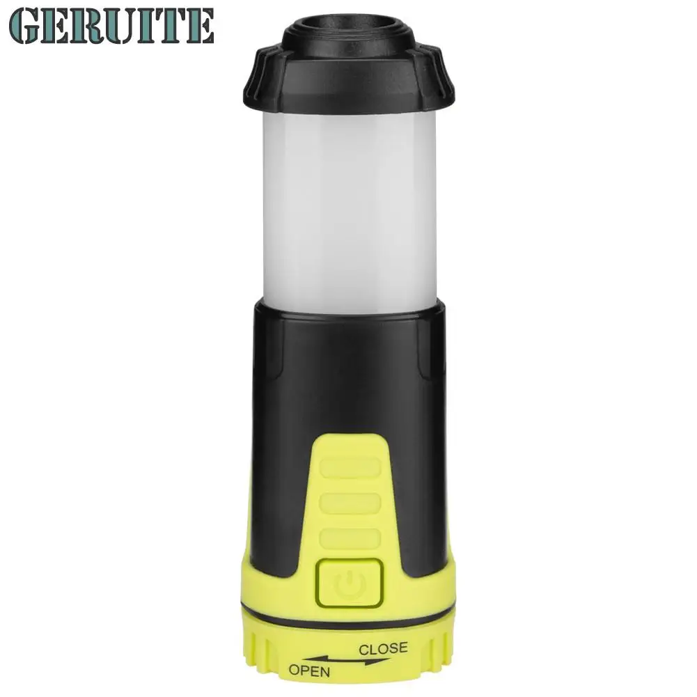 

100LM Portable LED Camping Light With Magnetic Base Collapsible Survival Tent Lights Flashlight Night Lights