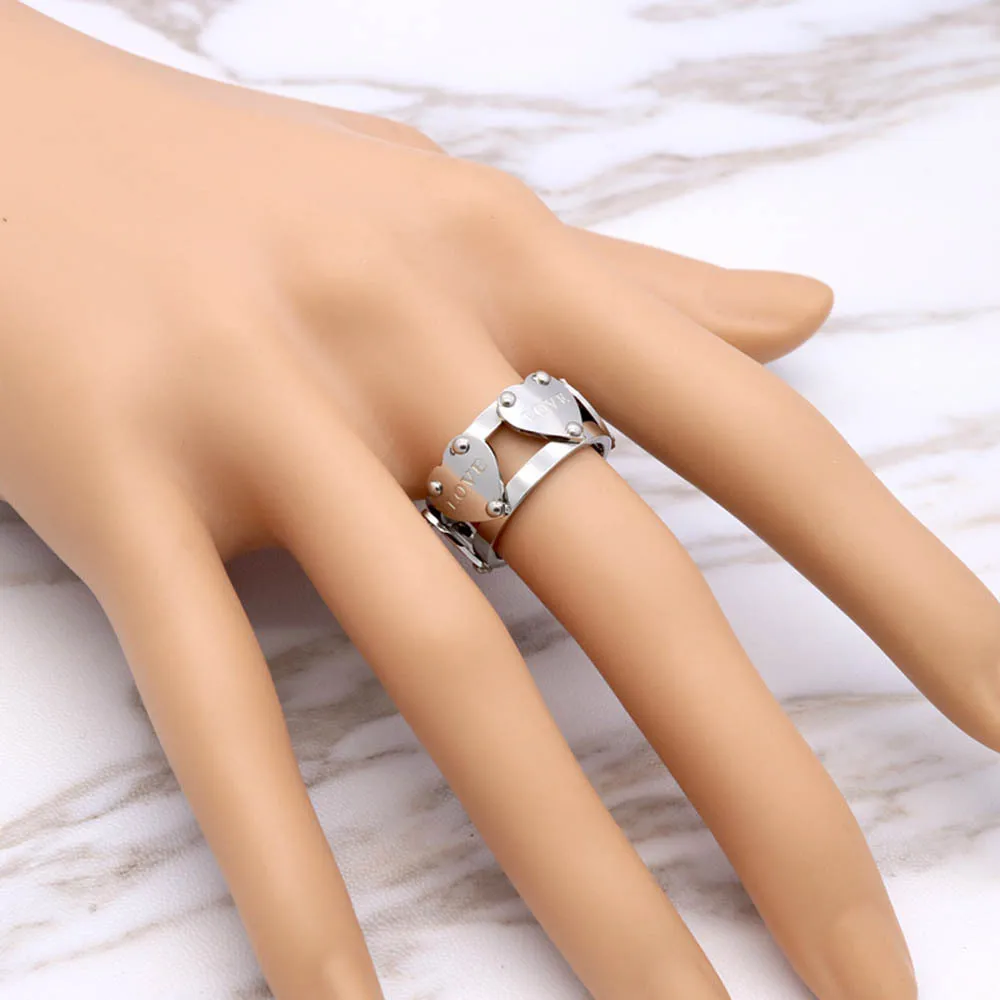 Модное роскошное кольцо известного бренда Love новые женские кольца золотого