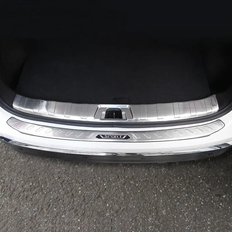 Багажника задние панели педаль автомобильный хром модифицированный автомобиль