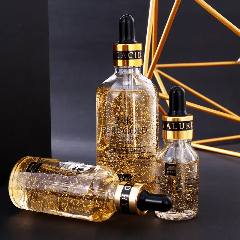 

15ml 24K Gold Anti Wrinkle Aging Facial Essence Liquid Women Facial Care Anti-aging Serum for Moisturizing Skin