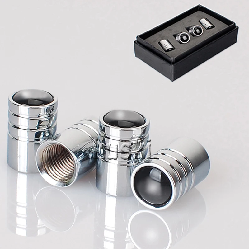 OVERE 4 шт. колпачки для воздушных клапанов автомобильных шин из нержавеющей стали