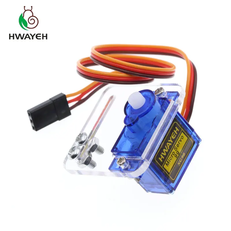 1 шт. HWAYEH Rc Mini Micro 9g 6 кг сервопривод SG90 Для arduino RC 250 450 6CH для вертолет самолет