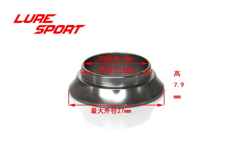 LURESPORT 8 шт. алюминиевое кольцо катушка сиденье переднее кольцо проверка ветра стержень строительный компонент ремонт Удочка DIY аксессуар