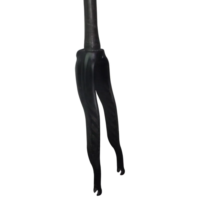 12K матовая карбоновая дорожная вилка передняя для велосипеда 700C Карбоновая garfo