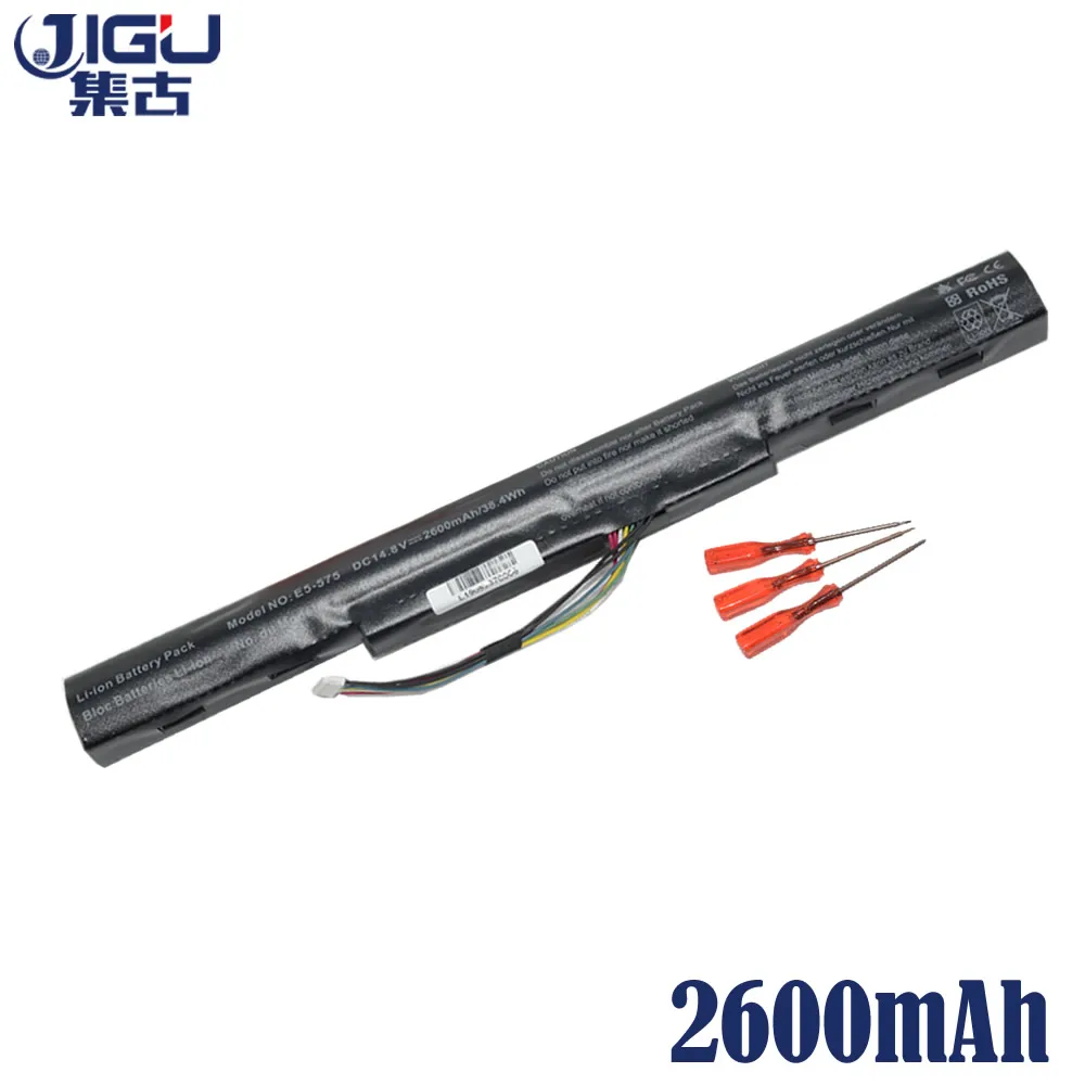 Аккумулятор JIGU AS16A7K AS16A8K для ноутбуков ACER Aspire 4 ячейки моделей E5 575 TMP249 TravelMate TX40