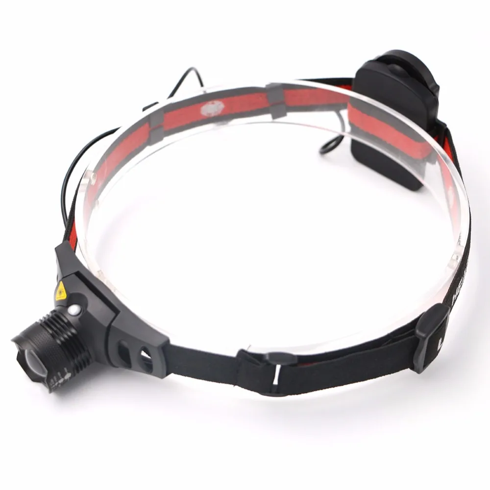 Профессиональный высококачественный светодиодный налобный фонарь Q5 с 4 режимами