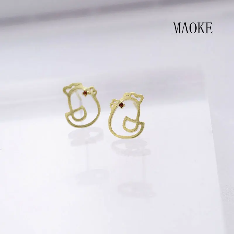 

Promotional S925 Sterling SV Zodiacal Zircon Chick Earrings Fashion Jewelry for Women's Fashion Gifts
