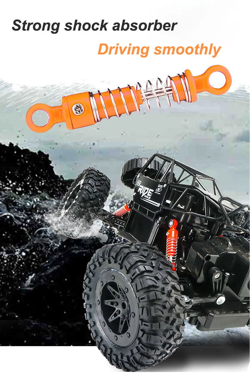 2,4 г машина из сплава RC 4wd привод дистанционного управления игрушечные модельные машинки 9 км/ч альпинистский автомобиль с радиоуправлением электрические игрушки внедорожник подарок