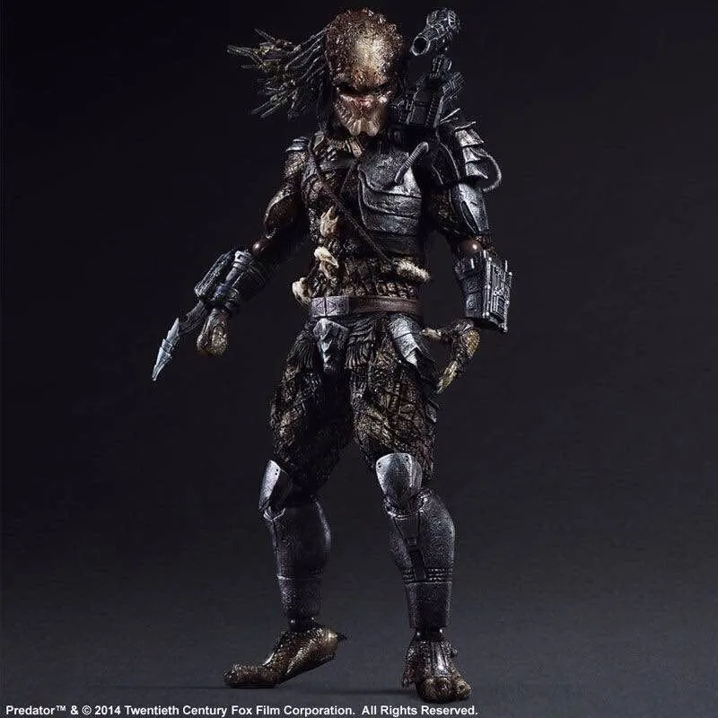 Huong фильм фигурка 27 см Alien Hunter Primevil Play Arts Kai Generation 2 Predator ПВХ коллекционная игрушка