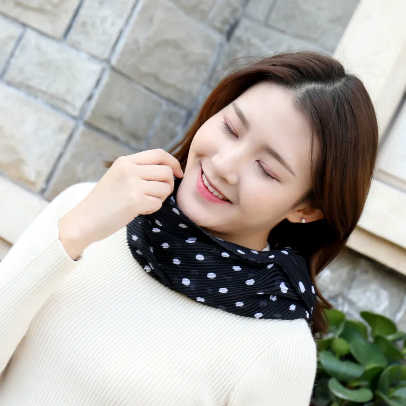 Новый весенне летний корейский вариант теплого шарфа из шифона с защитой от