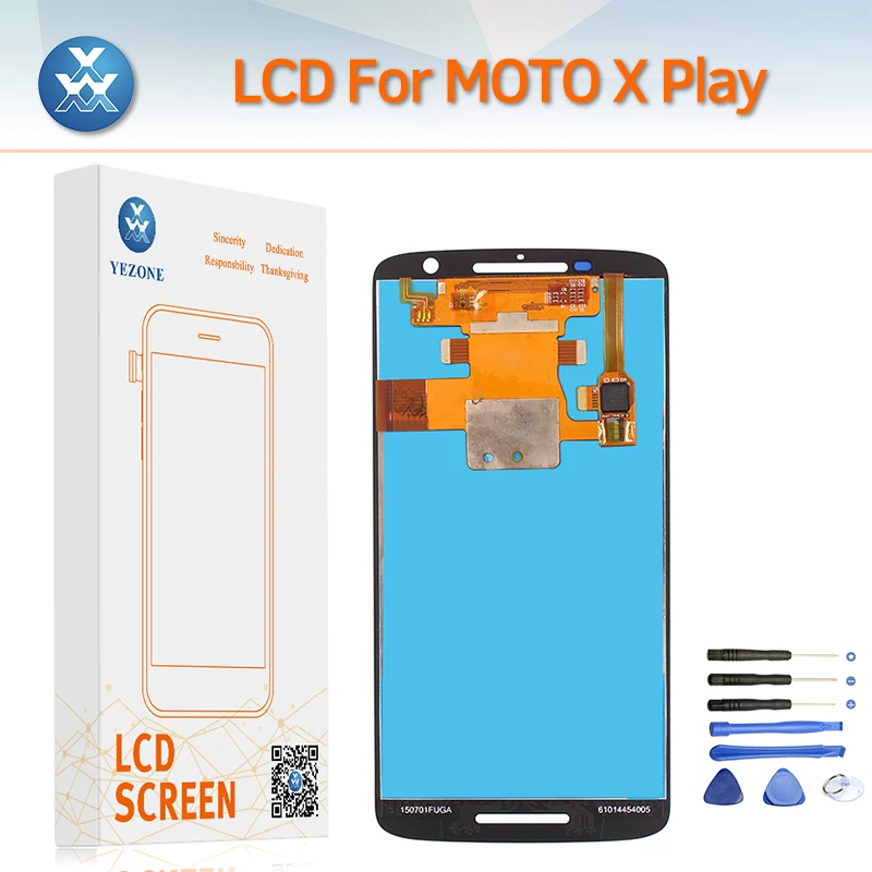 100% фиксированной Экран для Motorola MOTO X Play XT1560 XT1561 XT1562 XT1563 ЖК-дисплей Дисплей
