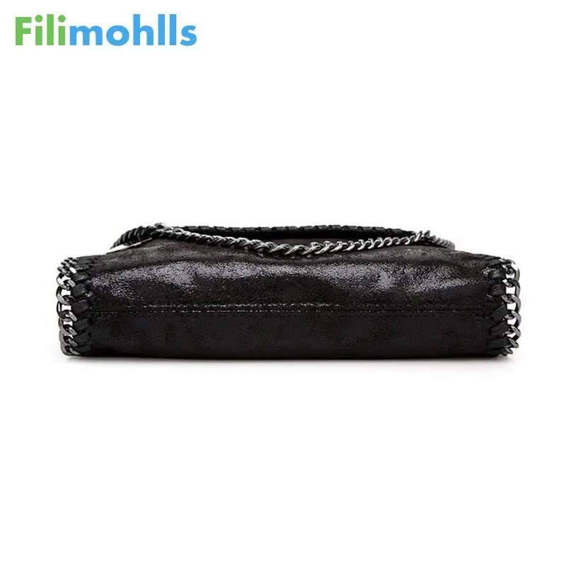 Сумка-конверт на плечо bolsa feminina carteras mujer сумка новая женская сумка из искусственной кожи Модная переносная сумка с 2 цепочками S1449