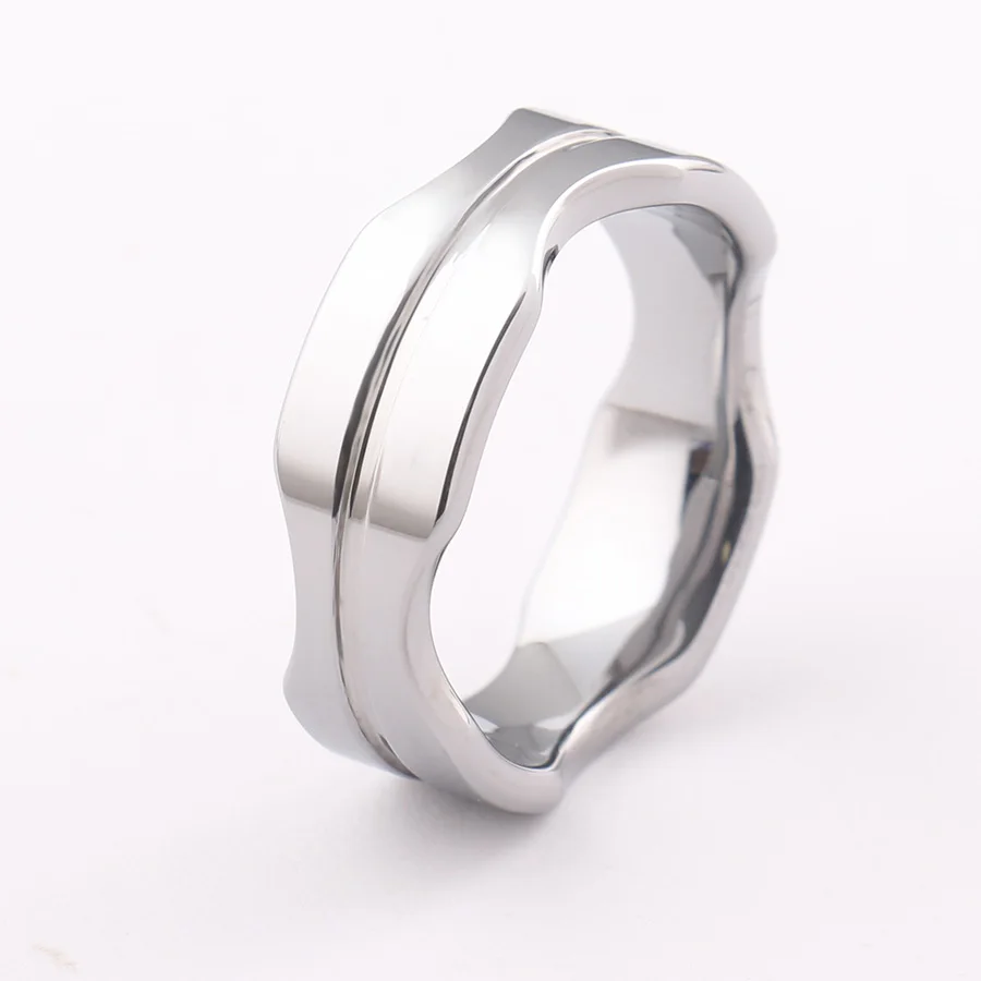 Новинка 2017 модные стальные цветные вольфрамовые мужские кольца крутые ювелирные