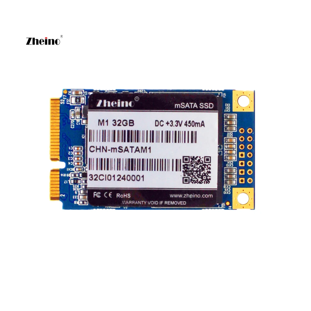 Zheino mSATA 32 Гб 64 Гб 128 ГБ 256 ГБ SSD SATA3 Внутренний твердотельный диск 2D MLC флэш-накопители жесткий диск мини SATA